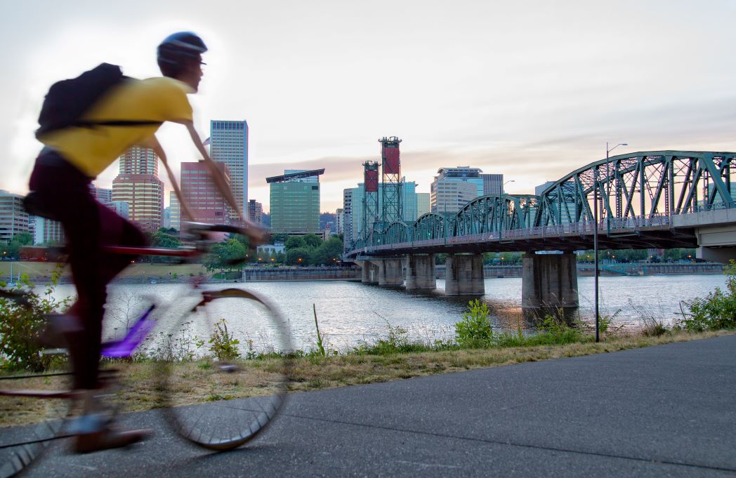 Portland Cyclist